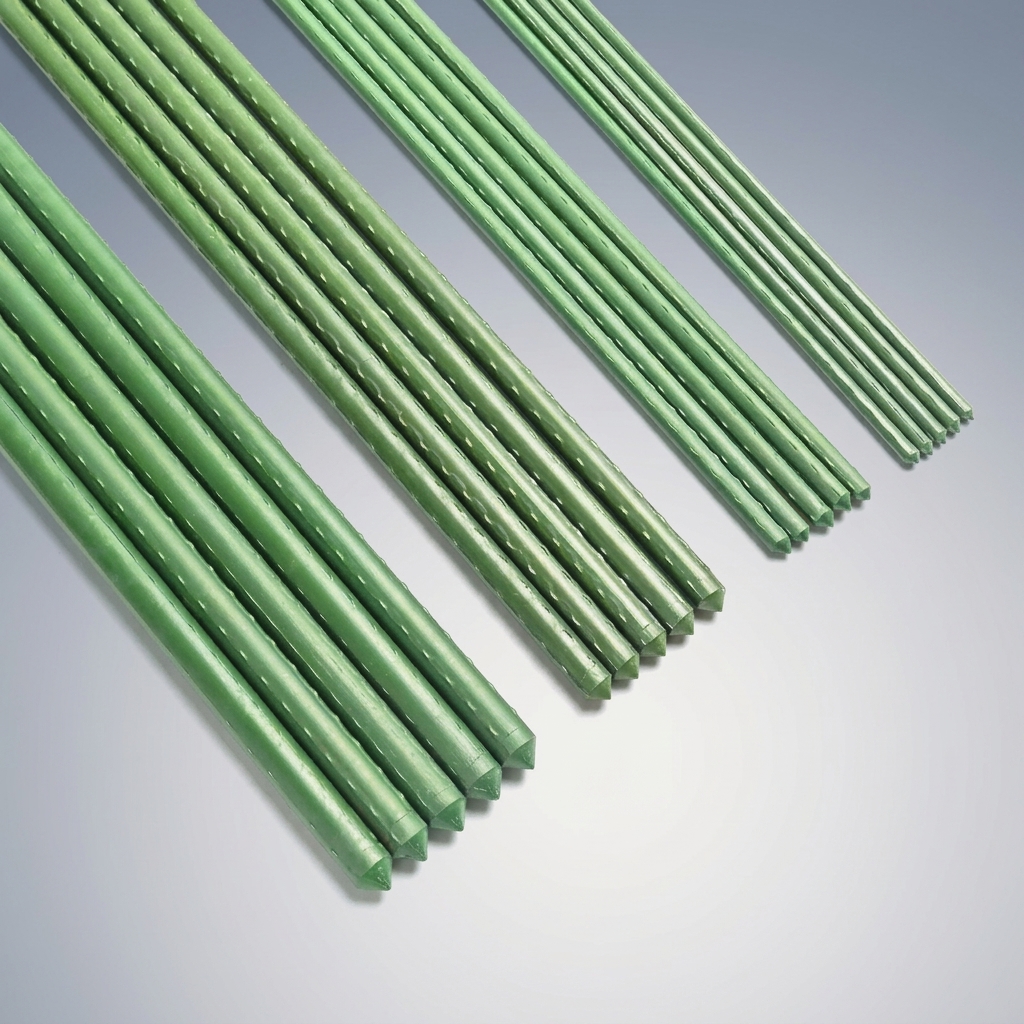 Outdoor Plants Garden Stakes for Plant Support, Heavy Duty 16mm X 60cm Single Stalk, Sturdy Tomato Trellis for Sweet Pea, Potted Plants