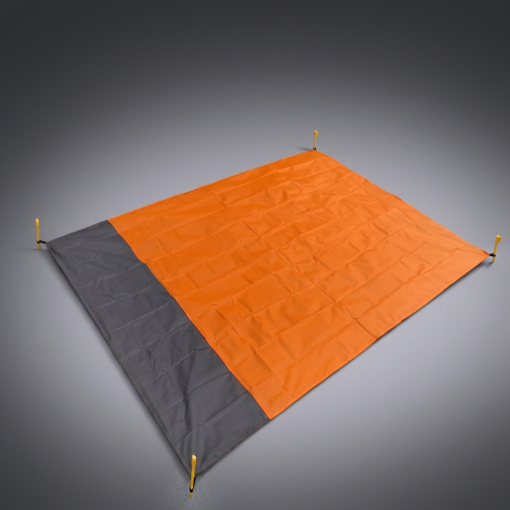 Picnic Blanket and Camping Accessories for Outdoor Seating, Large Geometric Polyester Camping Mat, Anti-slip Waterproof Mat, Beach Blanket 1 Pack