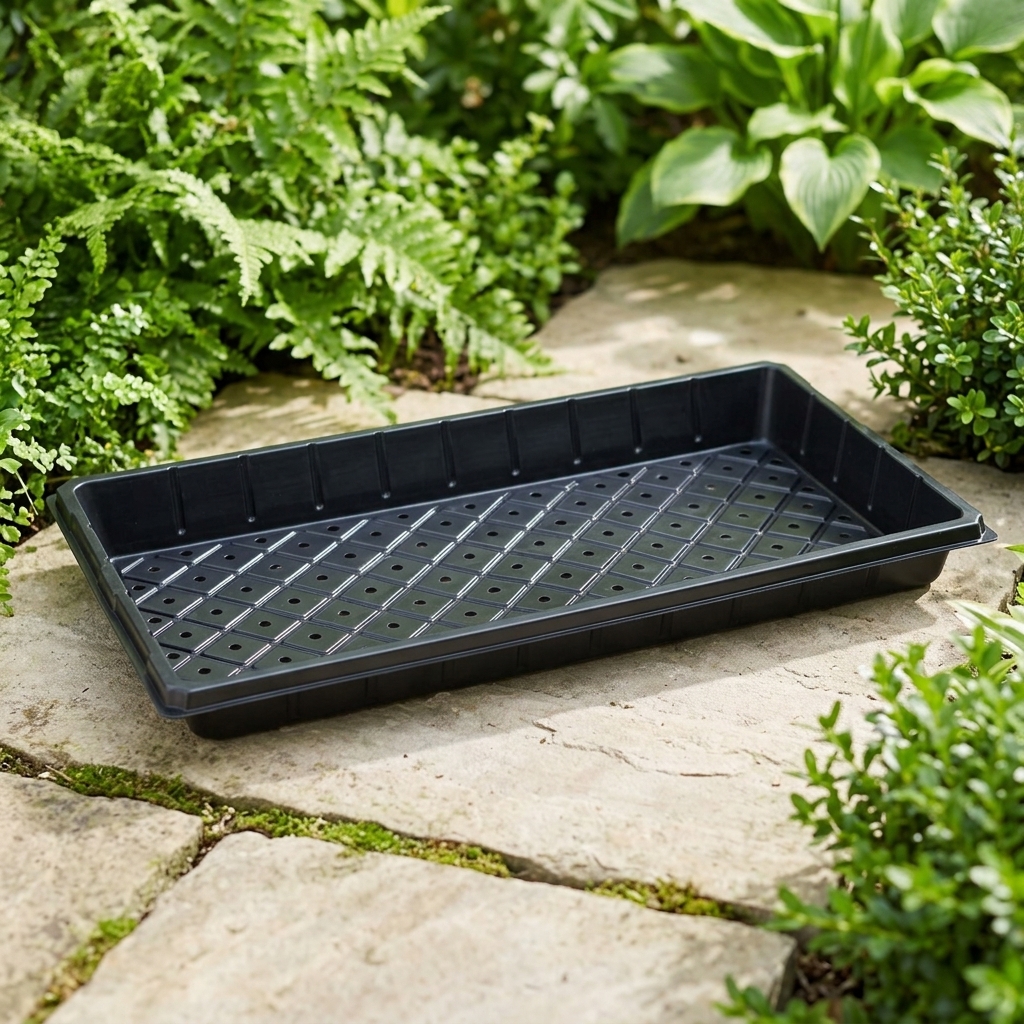 Seedling Tray and Plant Pots Set, Deep 50-Cell Potting Tray for Greenhouse Gardens, Professional Seedling Pots for Sprouting