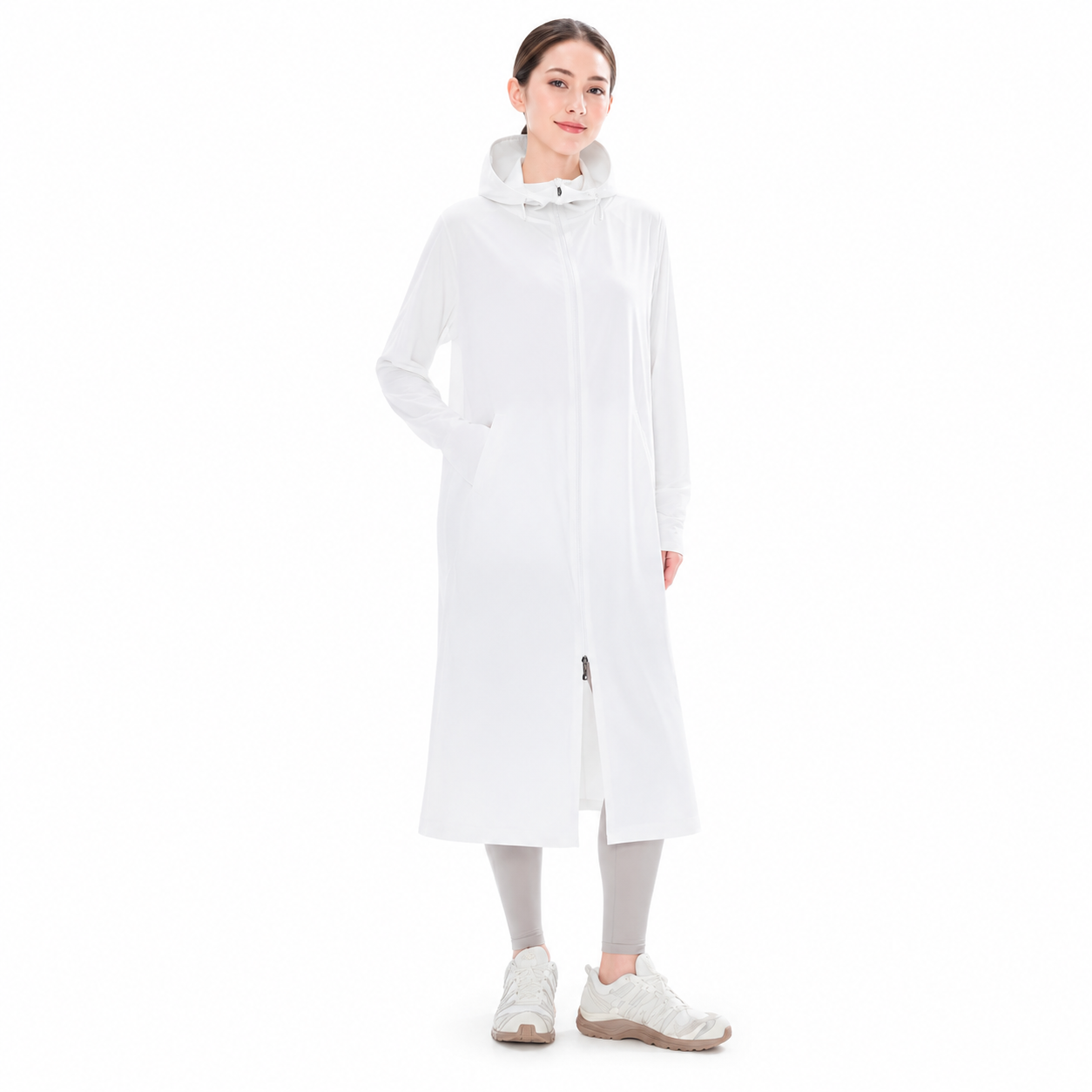 Women's UPF50+ Sun Protective Jacket for Outdoor Summer Wear, for Sun