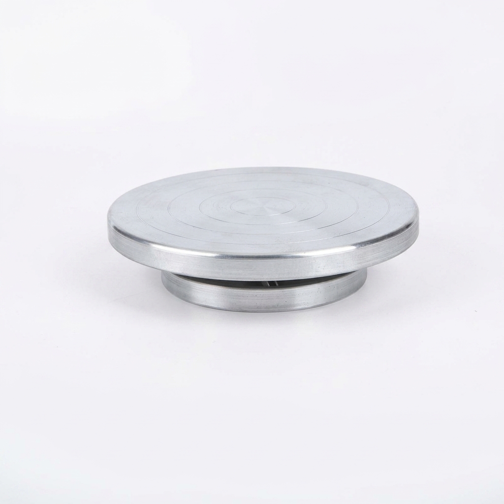 Aluminum Alloy Manual Pottery Wheel, Banding & Sculpting Clay Wheel