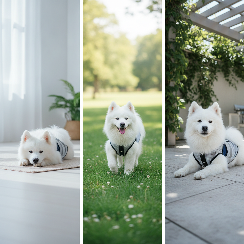 Dog Cooling Vest for Summer - Breathable Reflective Pet Vest