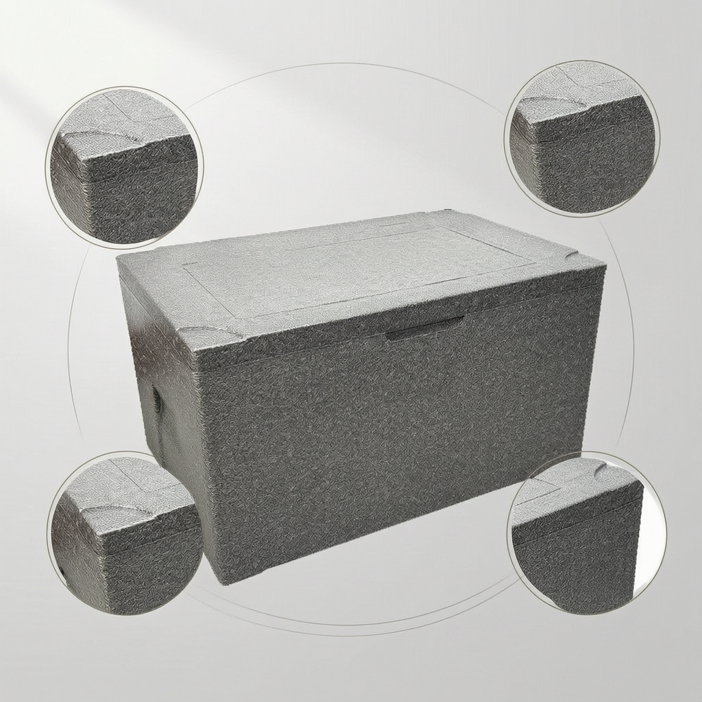 EPP Kühlbox 35-60L &ndash; Warmhaltebehälter Essen, Isolierbox wie Styroporbox