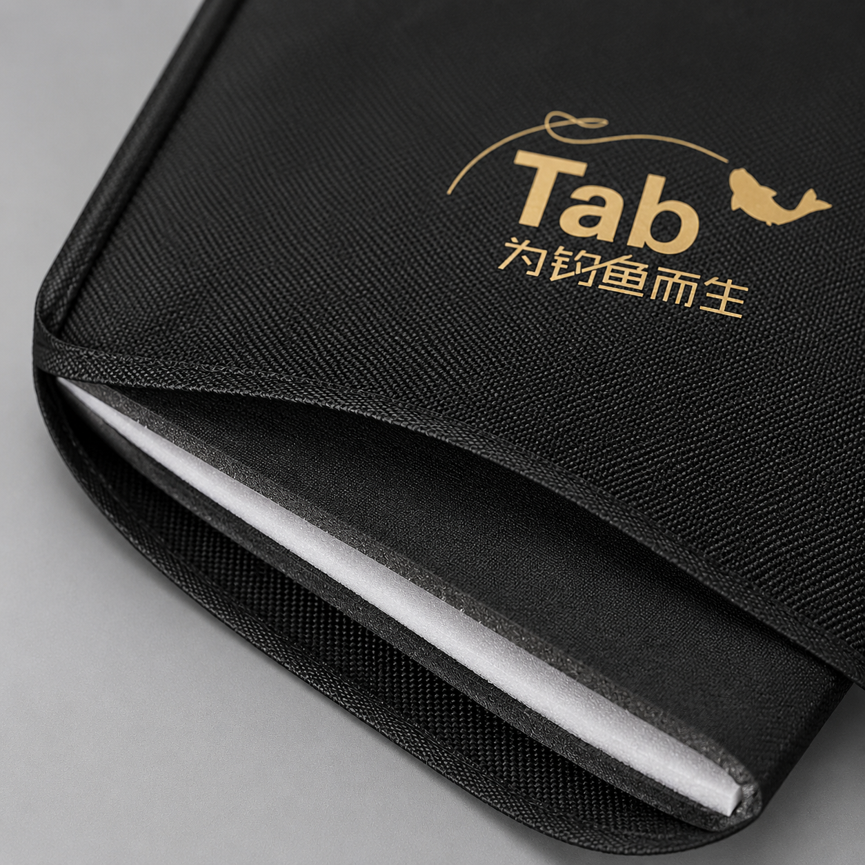 Black Oxford Cloth Fishing Bag, Waterproof Fishing Storage Bag, Handheld Fishing Gear Bag, Carp Fishing Tackle, Zipper Closure