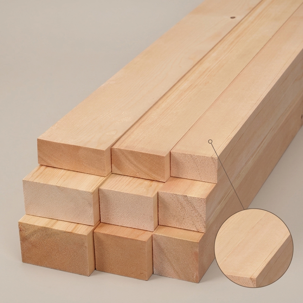 Holzbrett Design zum Bauen, Poliertes Holz für Heimwerker, für Design