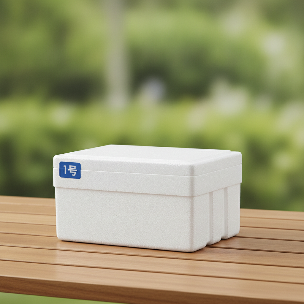 Insulated Foam Shipping Box, Thermal Cooler & Ice Box for Perishables - Produktbild 2