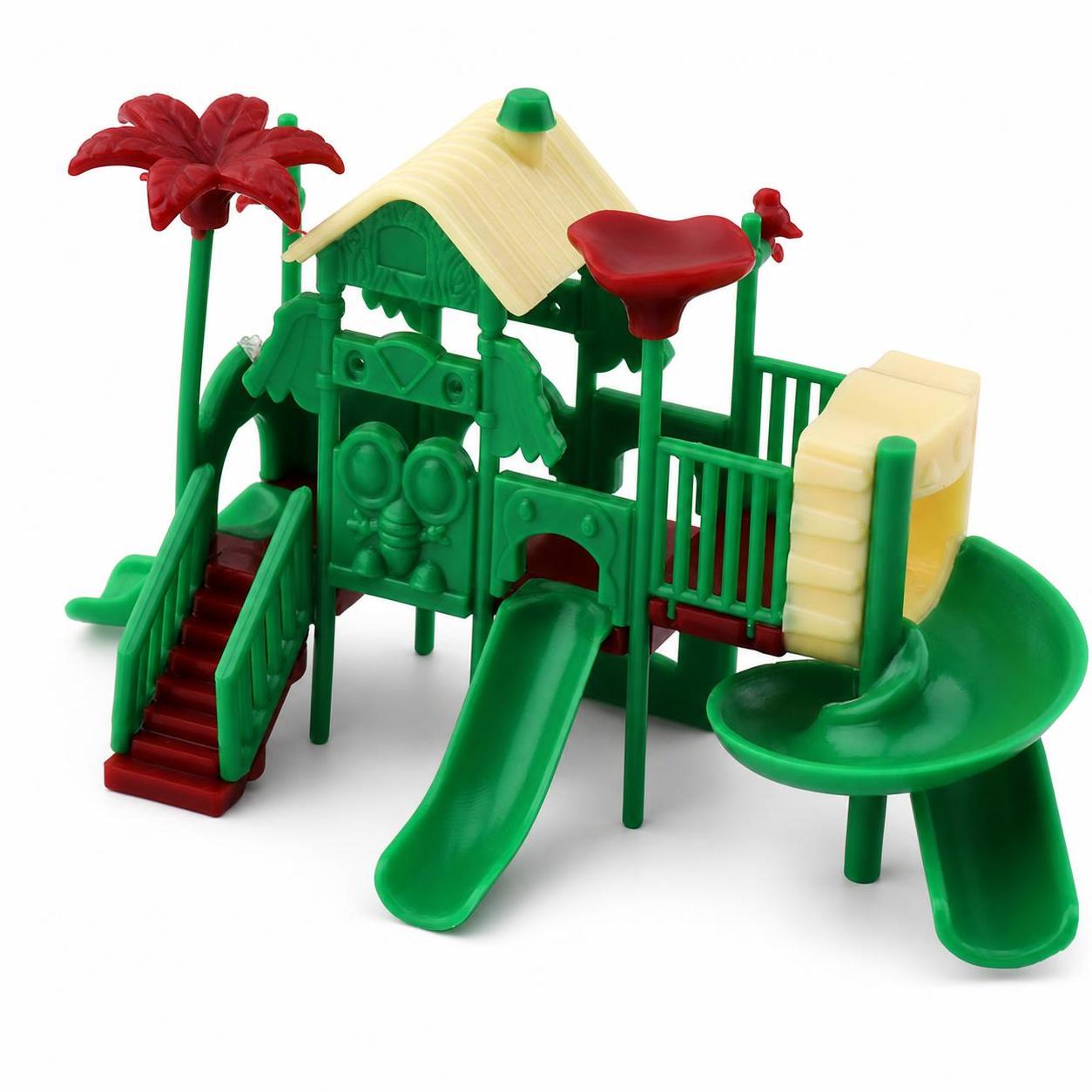 Miniatur Spielplatz Rutschenmodell für Architektur Sandtisch & Micro