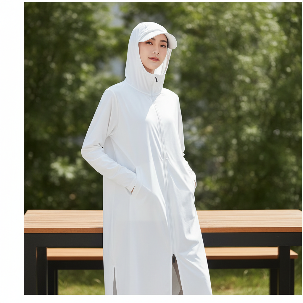 Women's UPF50+ Sun Protective Jacket for Outdoor Summer Wear, for Sun - Produktbild 7