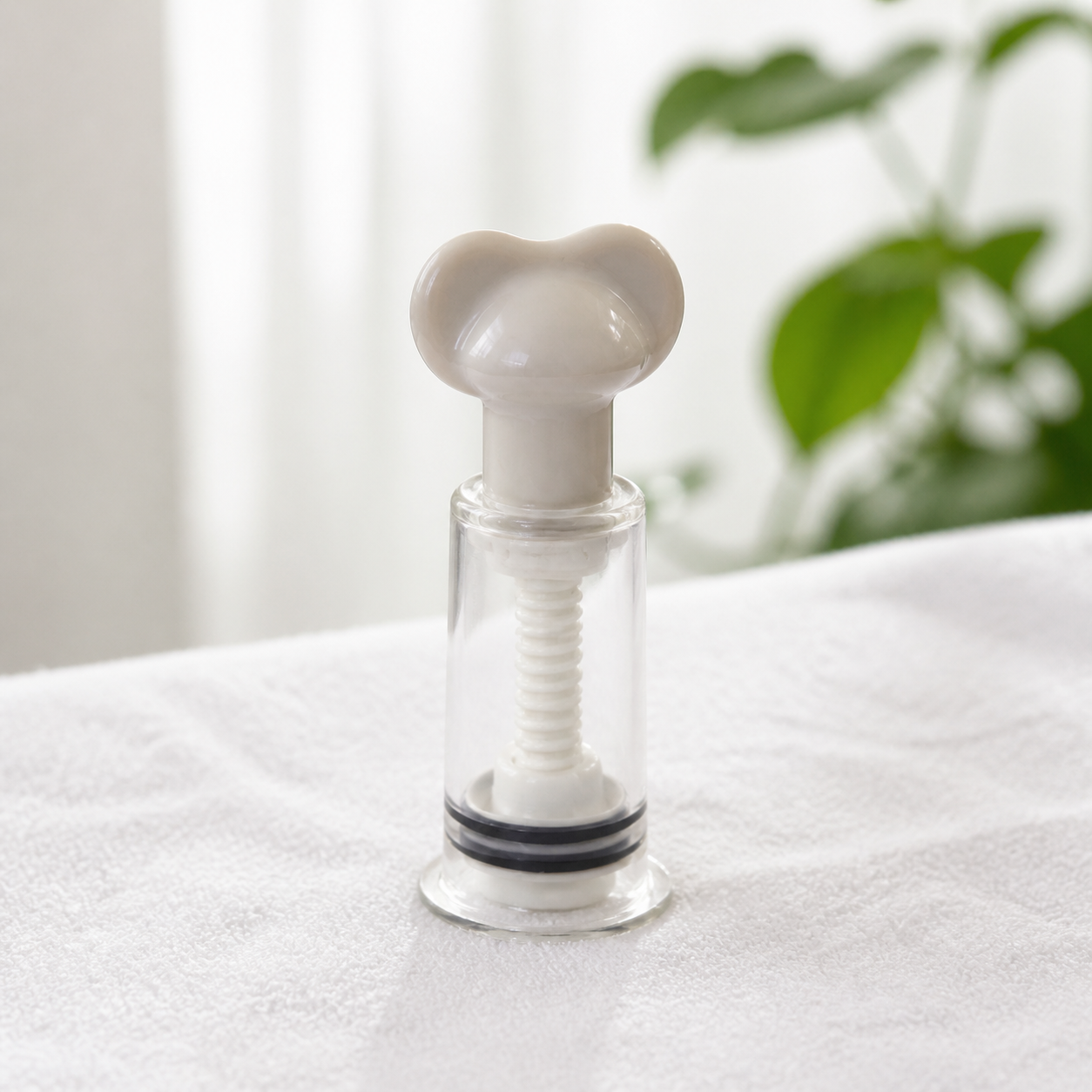 Manual Pump Cupping Set, Thickened Shatterproof Resistant Vacuum Cupping for Muscle Recovery, Home Use Massage Device