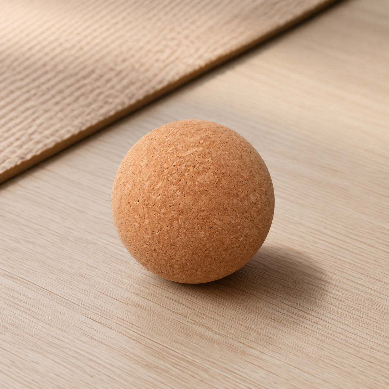 Fascia Release Ball, Cork-made, High Density, Acupressure, Foot Self-Care