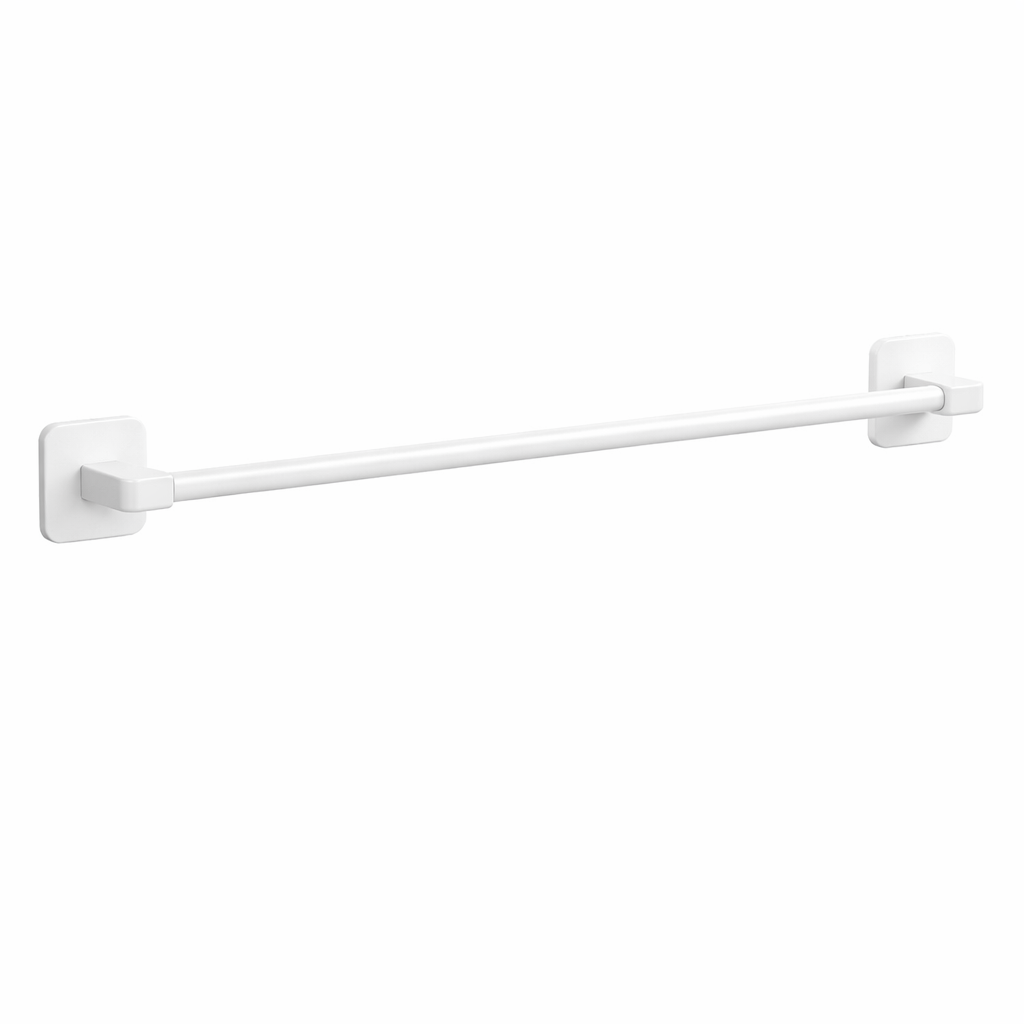 Towel Bar Wall Mount Rack, Aluminum Alloy Bath Holder for Washroom, Modern Organizer for Bathroom 24 Inch, Space-Saving Kitchen for Homeowners
