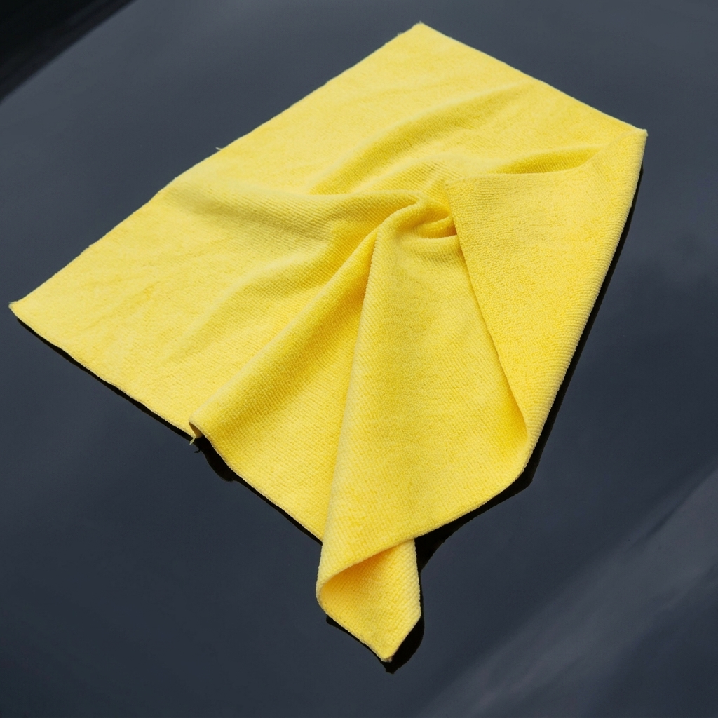 40cm Microfibre Towel and Microfiber Cloths, Highly Absorbent Microfibre Towel for Car Wash, 300 GSM Cut Border Multi-Purpose Cleaning Cloth