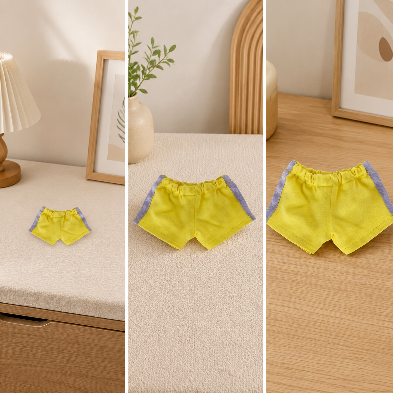 10cm 15cm 20cm Plush Doll Clothes, Doll Shorts &amp; Dress Up Accessories